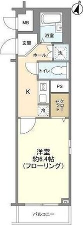 サンテミリオン中野富士見町駅前の物件間取画像